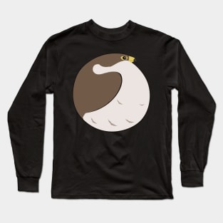 Bird Balls:  Peregrine Falcon Long Sleeve T-Shirt